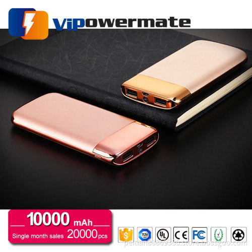 High quality 10000mah mini emergency mobile external recharger battery power bank